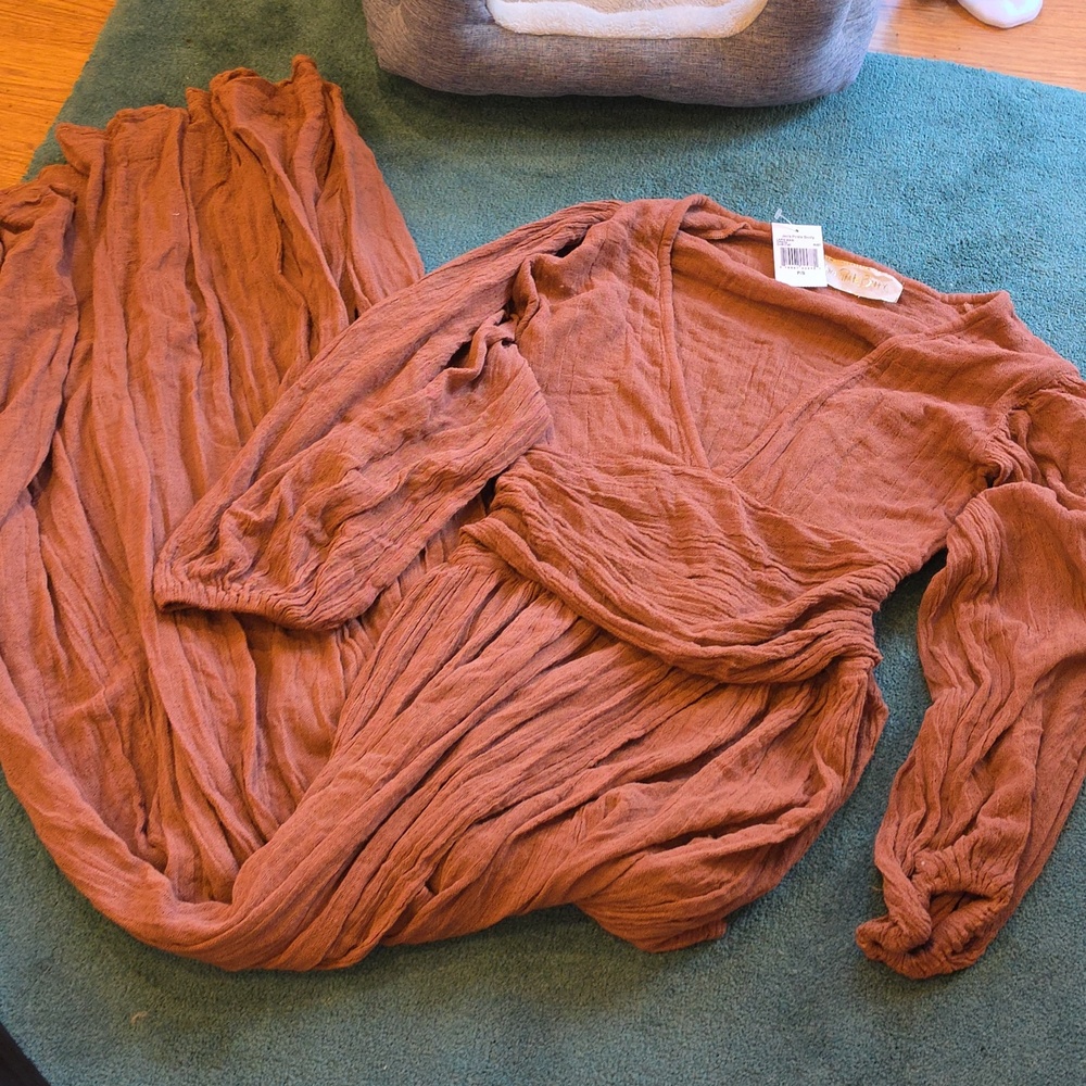 jens pirate booty lapis maxi dress Nwt Rust - Picture 9 of 14